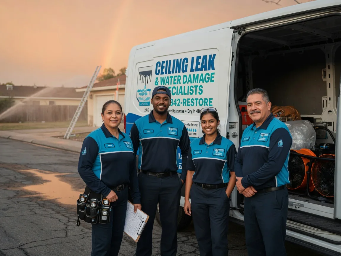 Ceiling Leak Cleanup company in Toughkenamon, PA