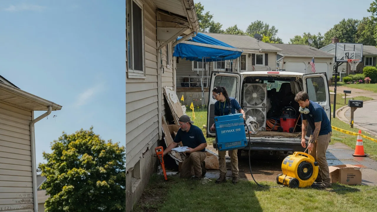 Ceiling Leak Cleanup in Toughkenamon, PA near me